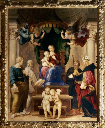 Madonna del Baldacchino by Raffaello Sanzio Raphael